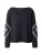 monari Sweatshirt  marine / lichtgrijs / wit