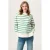 Noppies maternity zwangerschaps gestreepte sweater groen