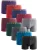 Next Boxershorts  blauw / lichtgrijs / donkergroen / donkerroze