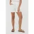EsQualo Shorts Embroidery Flower Off White
