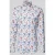 Jake*s slim fit vrijetijdsoverhemd met extra lange mouw