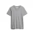T-shirt gemêleerd met V-hals en raw edges Superdry