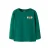NAME IT MINI longsleeve met backprint – groen