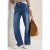 Cecil Dames Wide Legs Jeans in Blauw