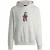 Hugo Mens Dartchon Bulldog Hoodie met Capuchon – Relaxed Fit (Natuurlijk)