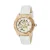 Keizerin Godiva automatisch MOP horloge met leren band