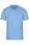 TRIGEMA T-Shirt V-hals blauw, Effen