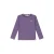Stains&Stories longsleeve met ruches – paars