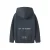 NAME IT KIDS hoodie met backprint grijsblauw