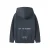 NAME IT KIDS hoodie met backprint grijsblauw