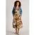 White Stuff Lucy Midi Dress Green Multi