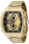 Invicta Racing 49066 Heren Horloge – Quartz Uurwerk – Roestvrij Staal met gouden Wijzerplaat – 47mm