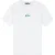 Malelions Women Kiki T-Shirt | White/Azzurro