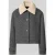 Style Icon Collection Pilotenjack met afneembare teddy kraag