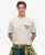 Superdry Mannen Neon Travel T-shirt met Losse Pasvorm Lichtgrijs