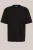 WE Fashion – Heren relaxed fit T-shirt – Relaxed Fit – Zwart – Katoen –