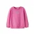 NAME IT MINI sweater met backprint roze