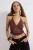 TRENDYOLMİLLA Dames Bruin Effen Lang Getailleerd Blouses