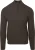 Steppin’ Out Half Zip Trui Merinowol Bruin