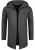 INDICODE JEANS Sweatvest ‘Brekstad’  antraciet