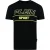 Philipp Plein Sport blok goud logo zwart T-shirt