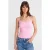 Slim Fit Kant Gebreide Camisole Blouse