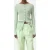 Closed Cardigan Long Sleeve Bud Green