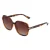 Sinner zonnebril met tortoise print Barfleur bruin