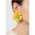 Moschino Earings Yellow
