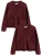 CLARKS Gebreid vest  bourgogne