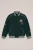 WE Fashion – Jongens bombervest met embroideries – Regular fit – Donkergroen – Katoen –