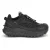Moncler Zwarte Kalfslederen Bos Taurus Atletische Sneakers