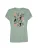 GREENBOMB Shirt ‘Tucan Flower Loony’  lichtgroen / pastelroze / zwart