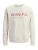 JACK & JONES Sweatshirt ‘JJDEVIN DAYTONA’  crème / roestbruin