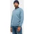 Butcher of Blue Pullover heren Blauw Clifden M2626104/856