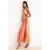 TRENDYOLMİLLA Dames Roze Bloemen Midi Mouwloos Stijlvol/Avond A-lijn Avond & Gala Jurk