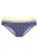 LASCANA Bikinibroek  navy / geel / wit
