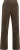 Yaya Broek met wijde pijpen Suede Bruin dames
