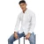 Peter Werth Heren Regular Shirt Met Lange Mouwen (Wit)