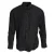 Premier Heren Jeanssteek Lange Mouw Denim Shirt (Zwarte denim)