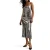 Ted Baker Limern Cowl Neck Bias Cut Lurex Midi Silver