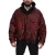 Dolce & Gabbana Bordeaux Katoenen Hoodie Volledige Rits Herenjas