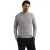 No Excess Pullover crewneck melange with line night