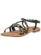 LAZAMANI Sandalen met riem  zwart