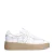 Manfield leren sneakers wit