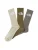 THE NORTH FACE Sportsokken ‘Multi Sport Cush’  sand / stone grey / olijfgroen / wit