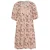 s.Oliver Curve relaxed fit midi jurk Plus Size met pofmouwen en print – roze