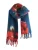 Next Sjaal  navy / groen / rood / wit