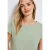 Street One Dames Basic shirt met print in Groen