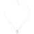 Orphelia ‘Alanna’ Dames 925 Sterling Zilveren Ketting met Hangertje – Zilver ZH-7117